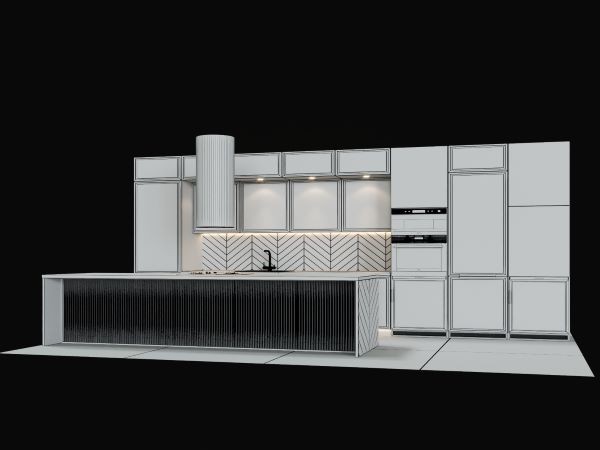 نموذج مطبخ مفتوح المصدر Kitchen 43 corona