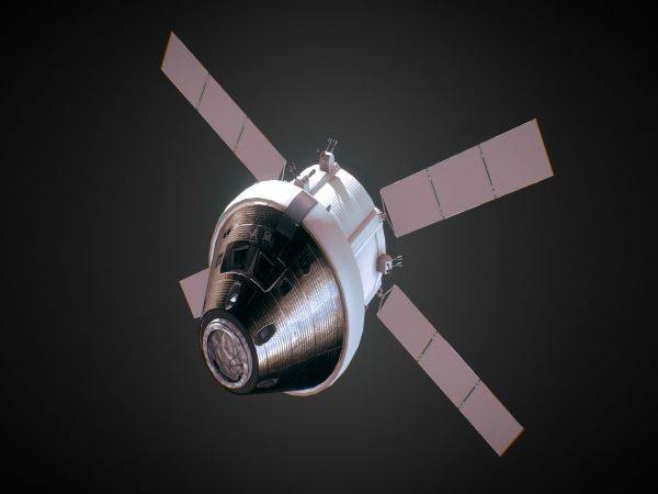 نموذج مفتوح المصدر لقمر صناعي Orion Spacecraft 3D Model
